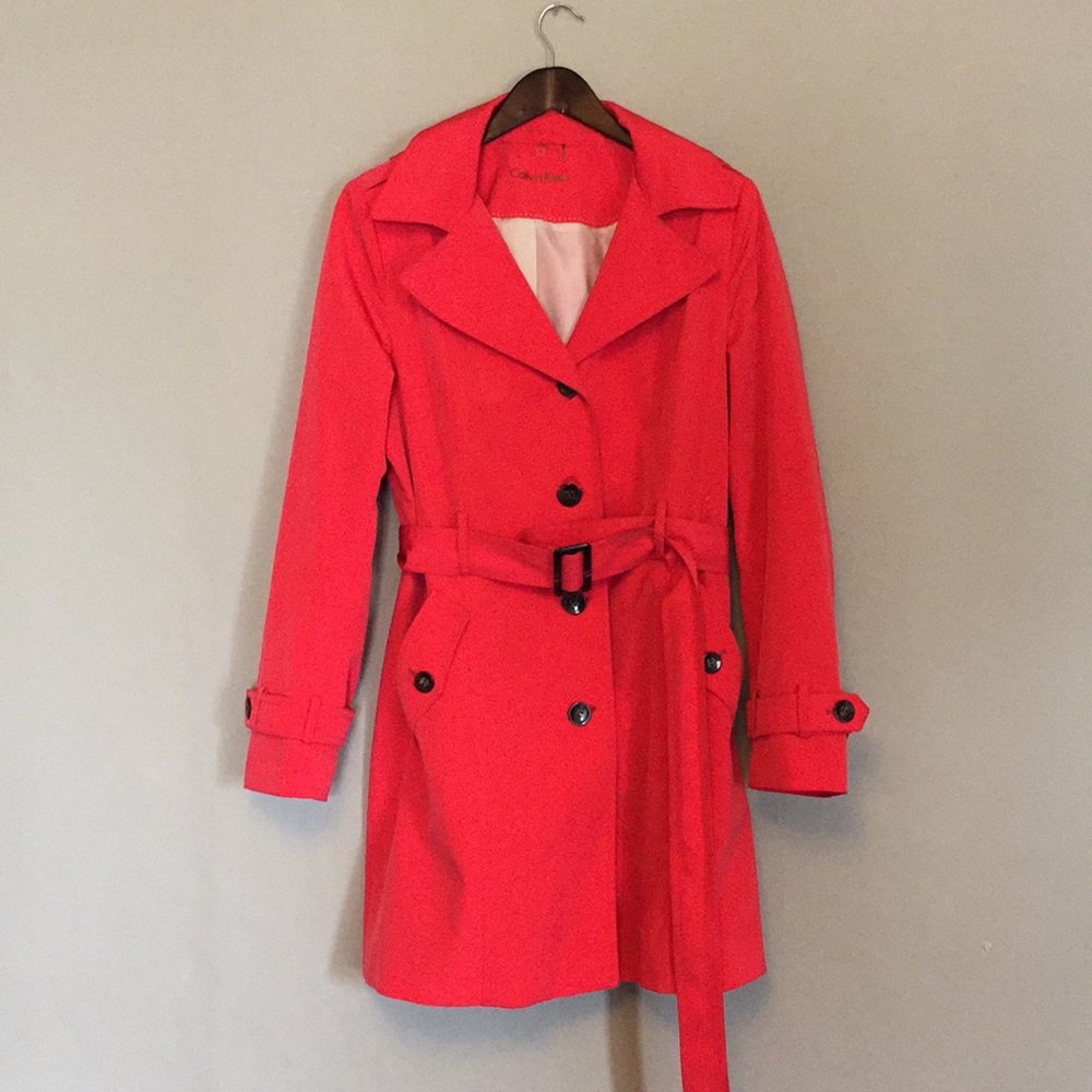 Calvin Klein Trench Coat 🧥